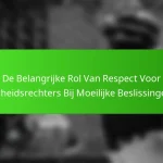 De Belangrijke Rol Van Respect Voor Scheidsrechters Bij Moeilijke Beslissingen