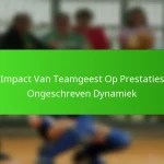 De Impact Van Teamgeest Op Prestaties En Ongeschreven Dynamiek