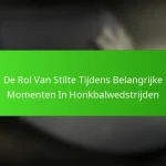De Rol Van Stilte Tijdens Belangrijke Momenten In Honkbalwedstrijden