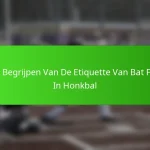 Het Begrijpen Van De Etiquette Van Bat Flips In Honkbal